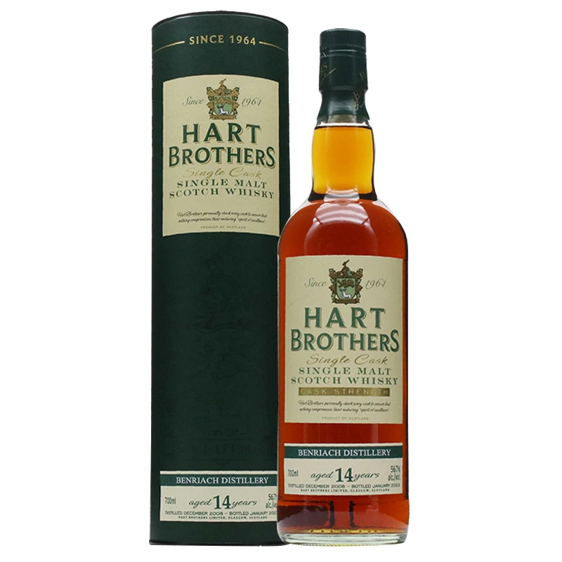 哈特兄弟本利亚克14年56.7度单一麦芽苏格兰威士忌Hart Brothers