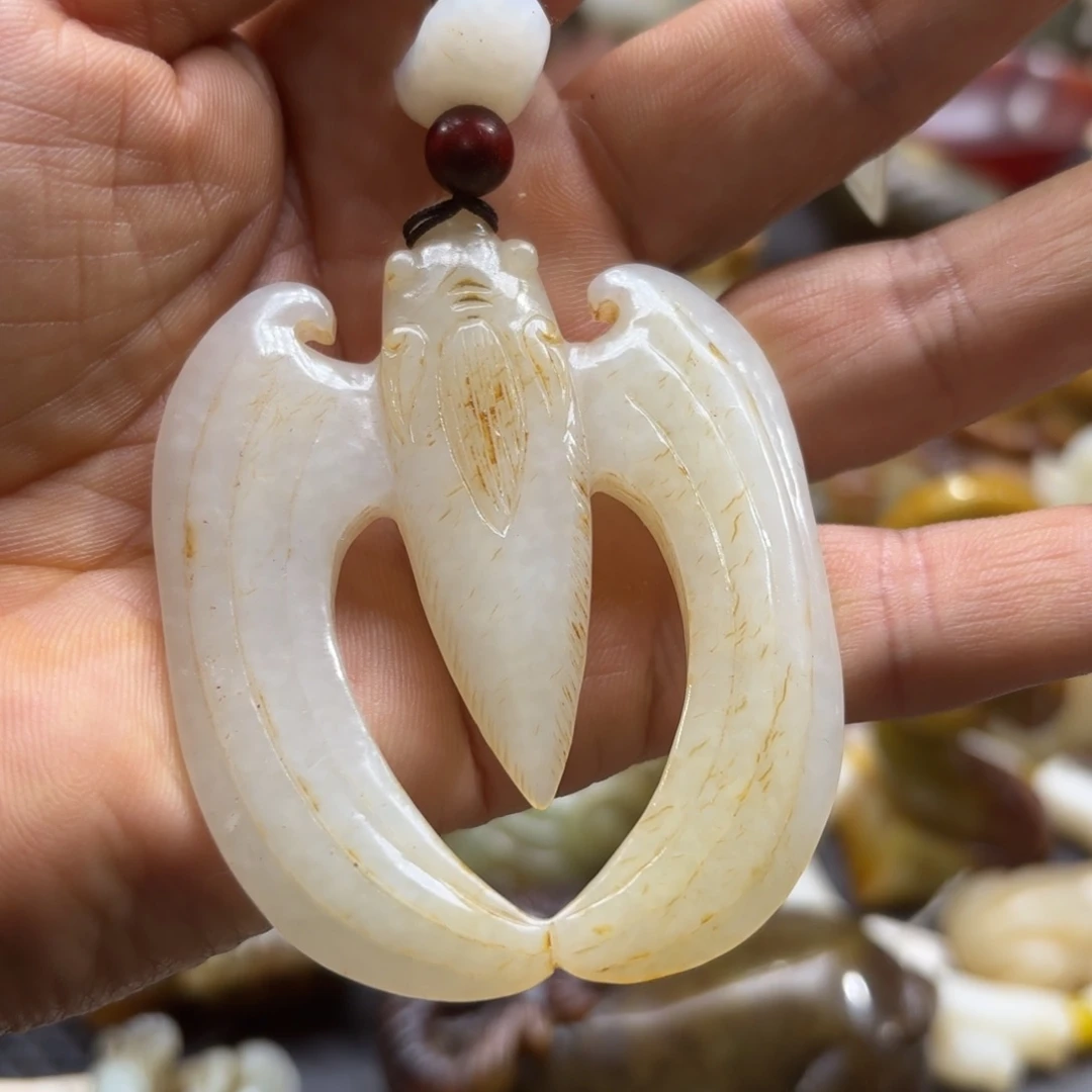 和田玉（糖玉）未镶嵌挂件