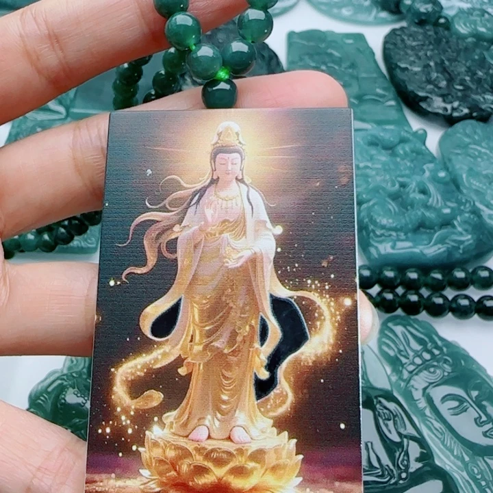 翡翠未镶嵌颈饰多样性发货天然A货翡翠