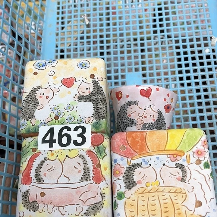 红陶惊**儿手工多肉植物花盆