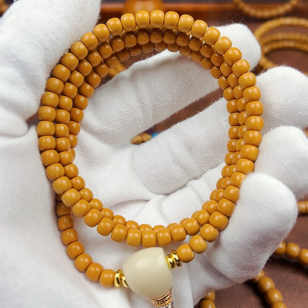 橄榄核手串/手链橄榄核尖老挝老型脖挂5.9