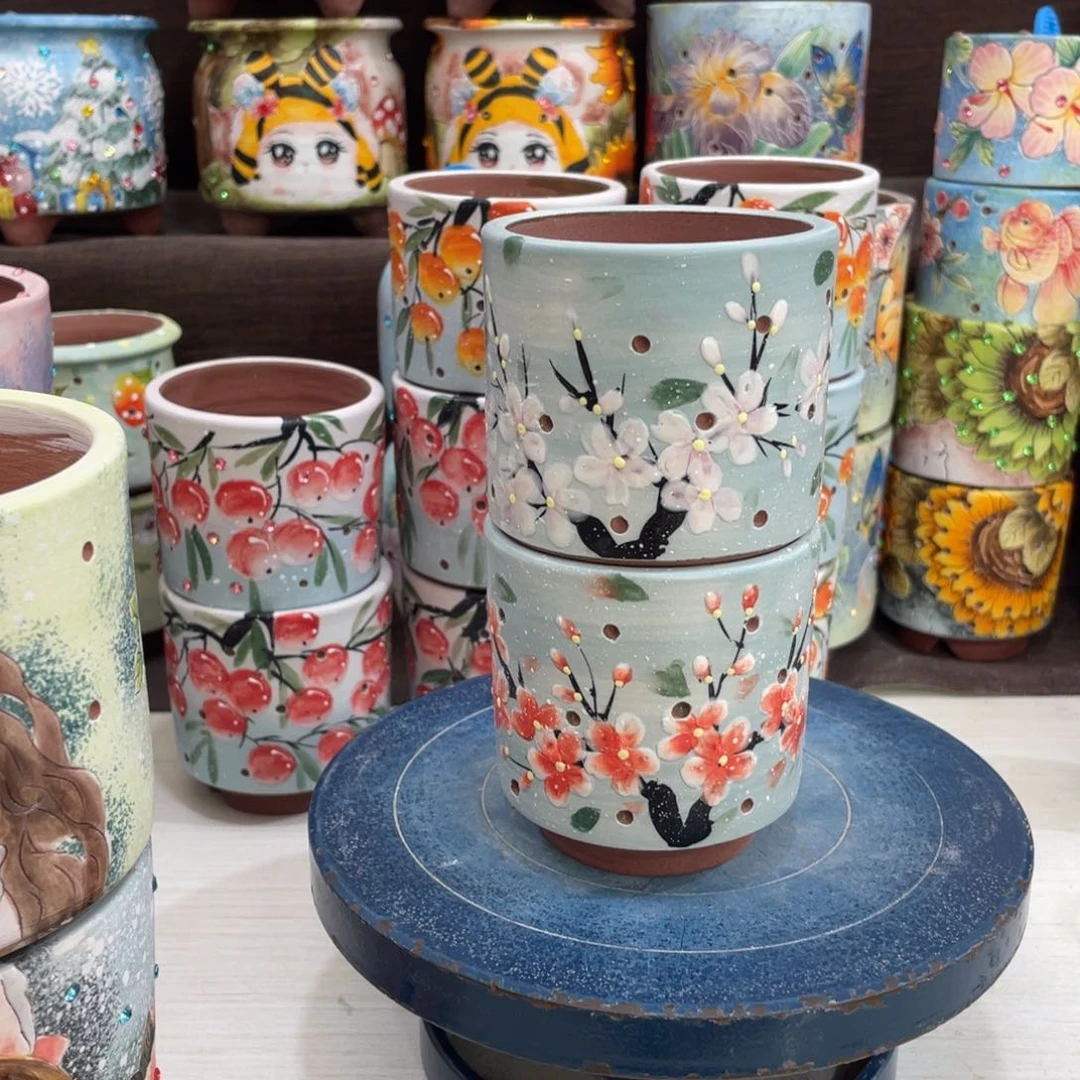 百**乐多肉花盆直筒花盆