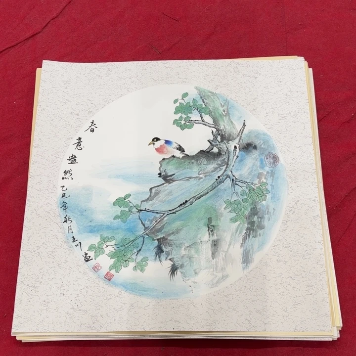 国画花鸟的翅膀和翅膀都50.50