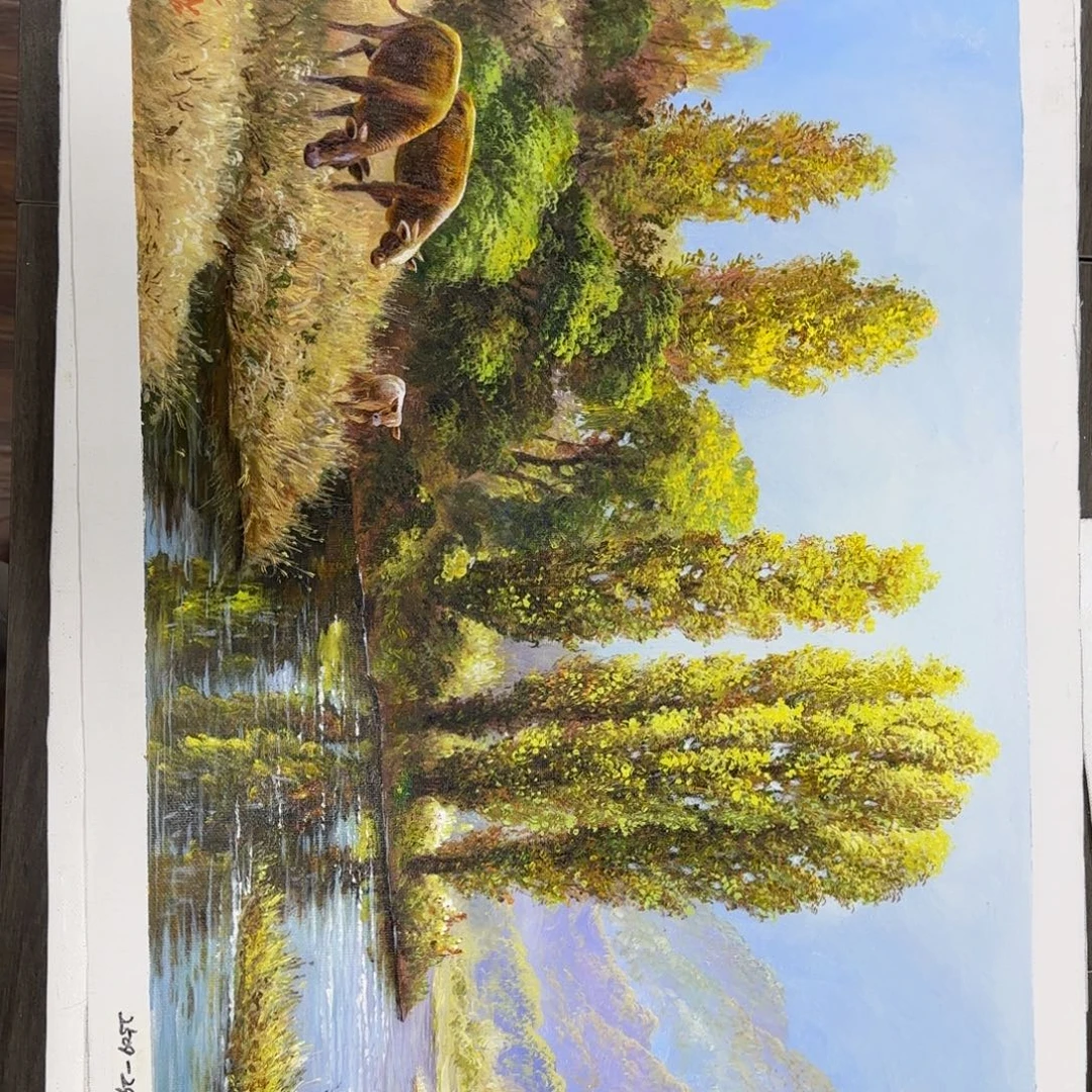 油画加油加油努力加油加油