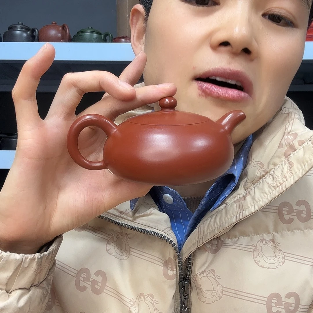 紫砂茶壶民间手艺人全手工制作