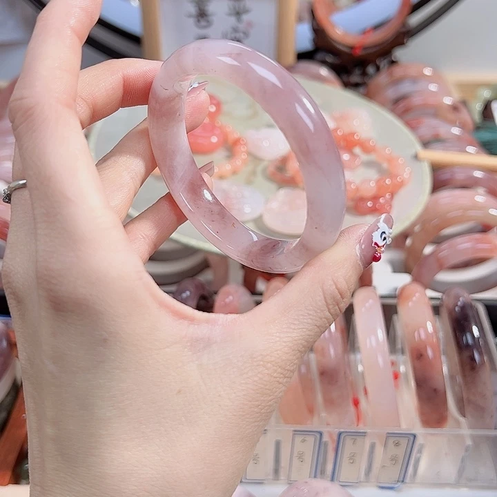 石英质玉手镯未镶嵌闪**✨