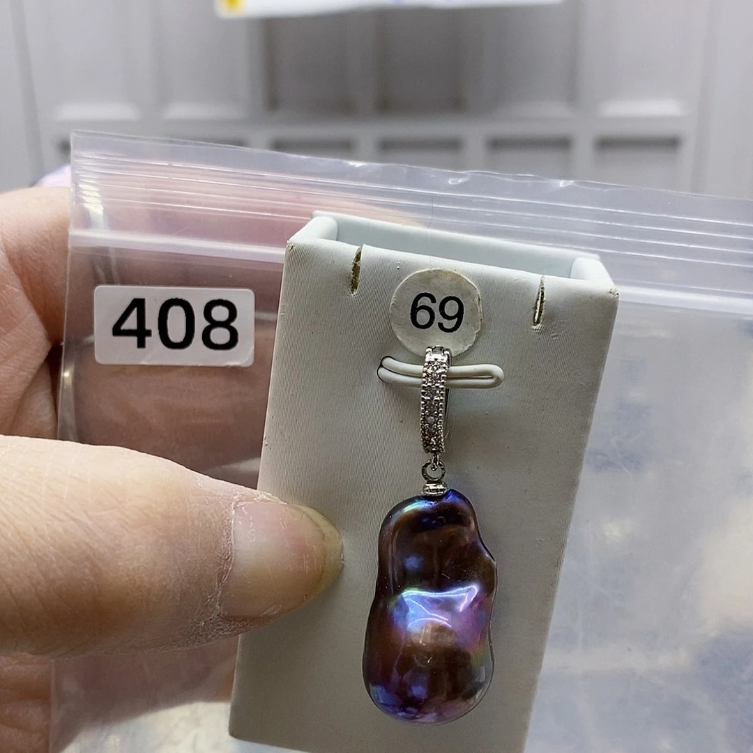 颈饰合金淡水珍珠