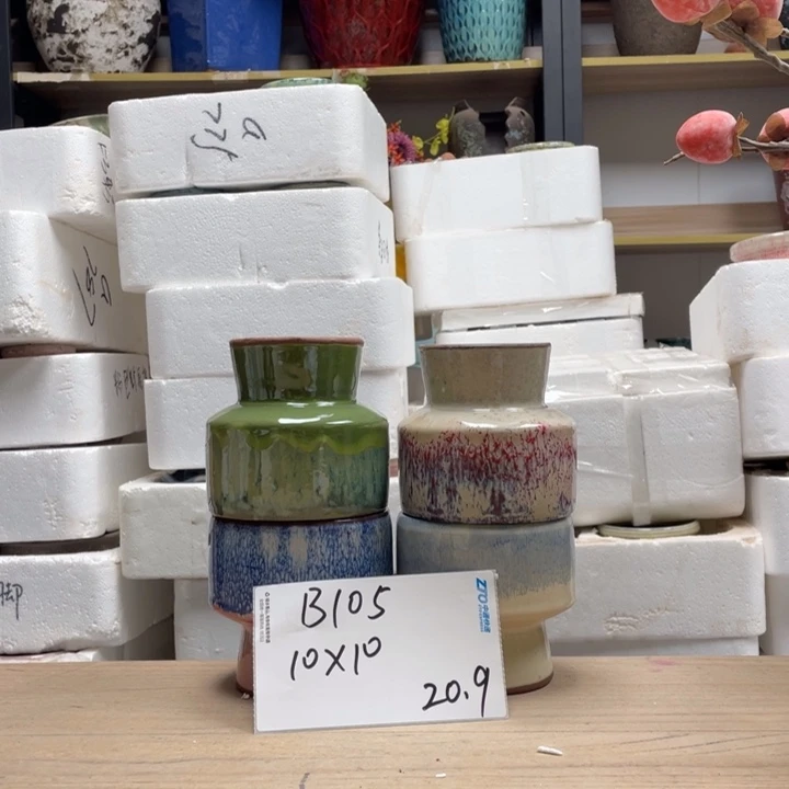 粗陶多肉花盆微瑕105