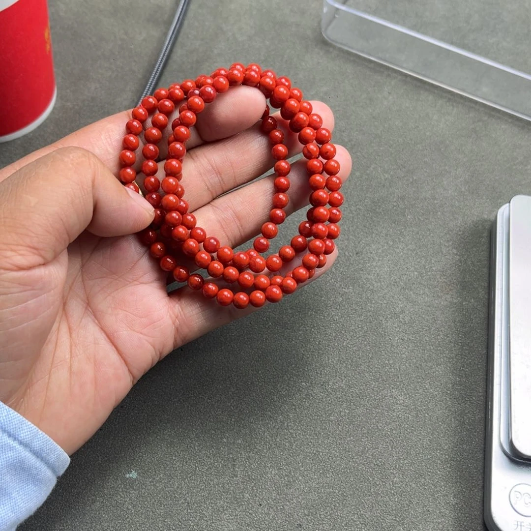 南红玛瑙合金颈饰