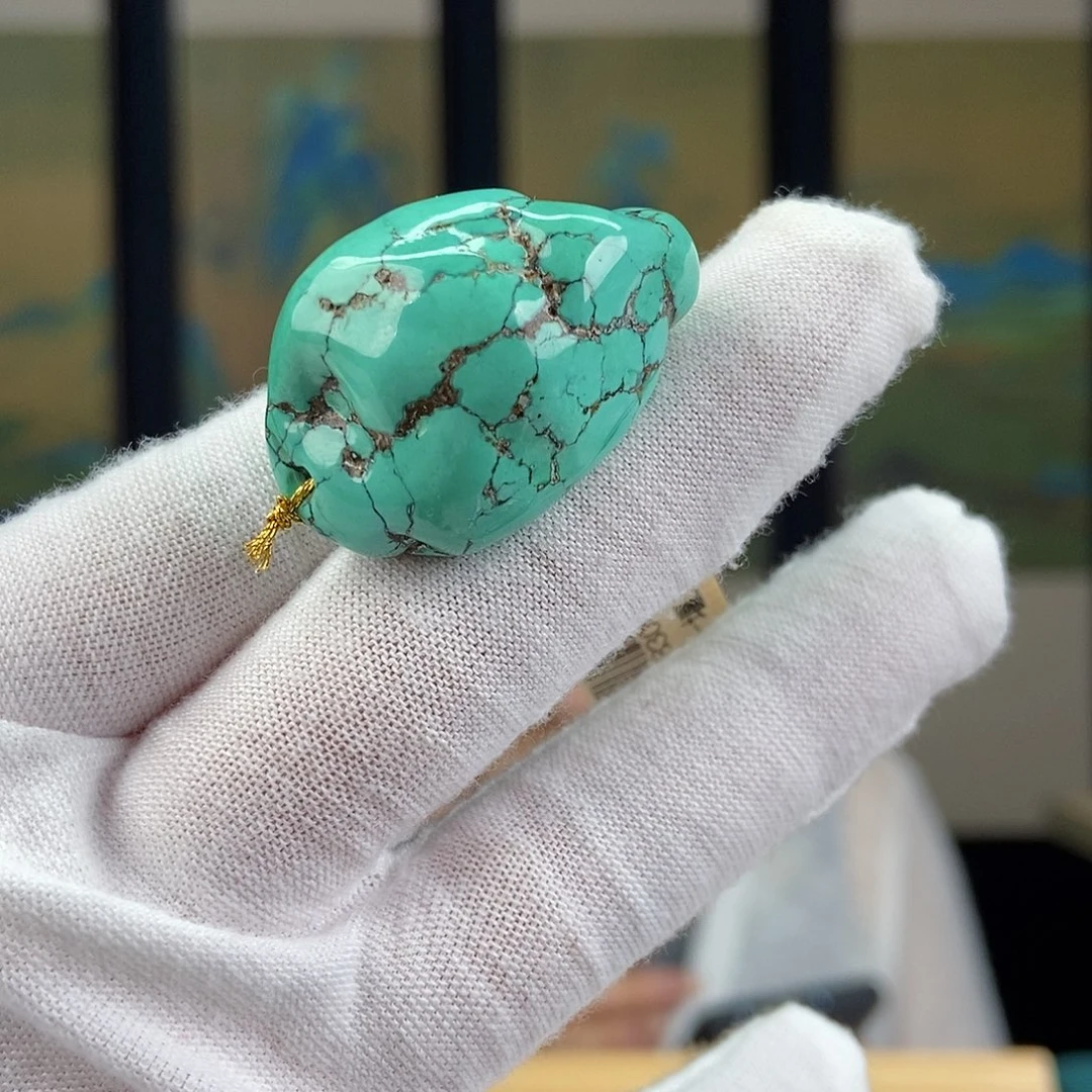 未镶嵌绿松石珠宝奇石