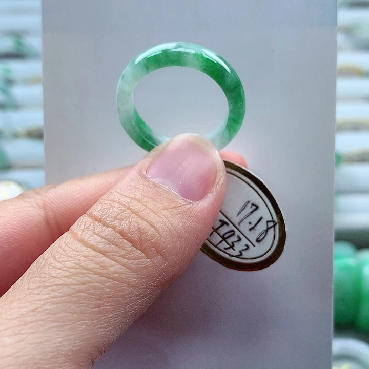 【闪购商品】未镶嵌戒指翡翠17.18号