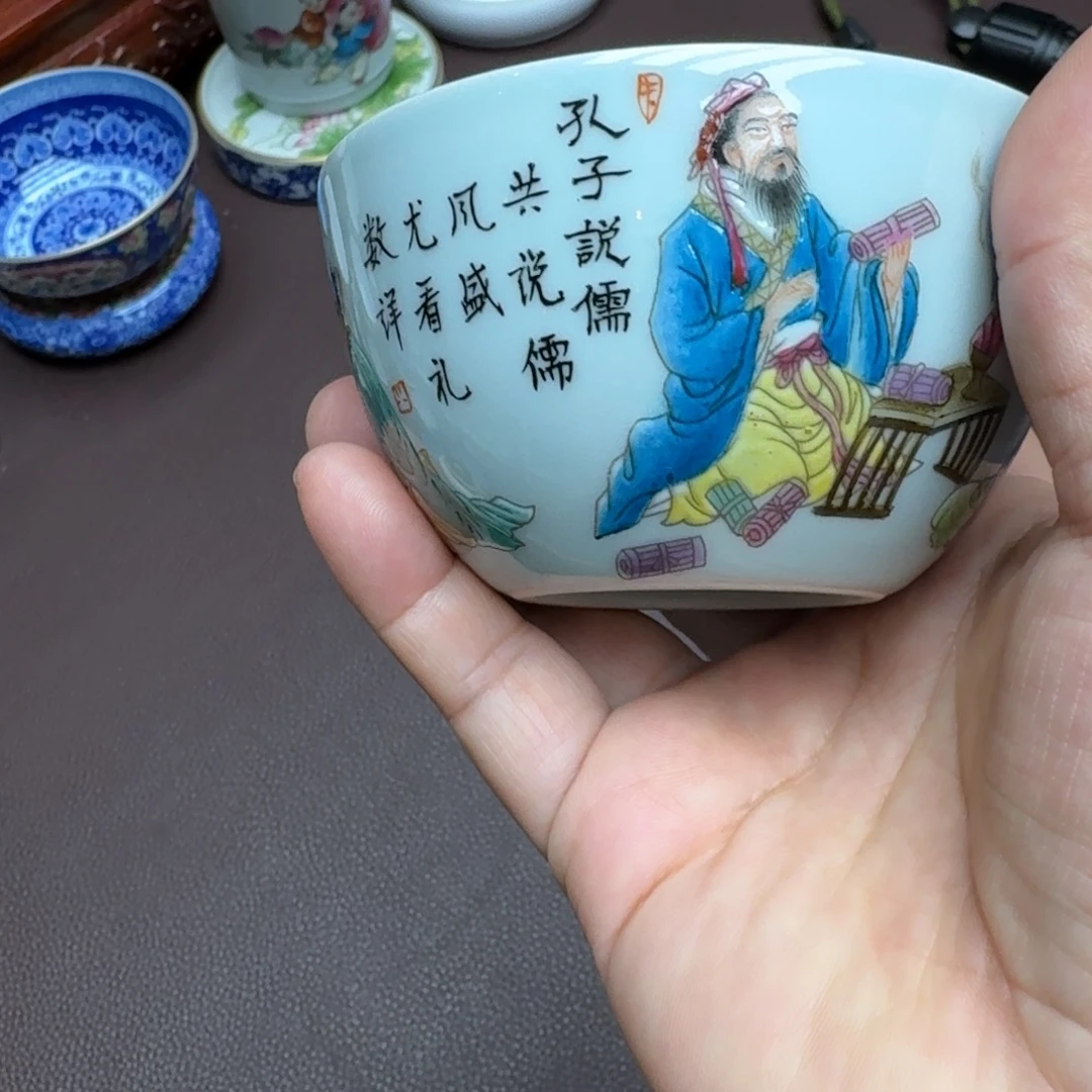 景德镇手工手绘展示