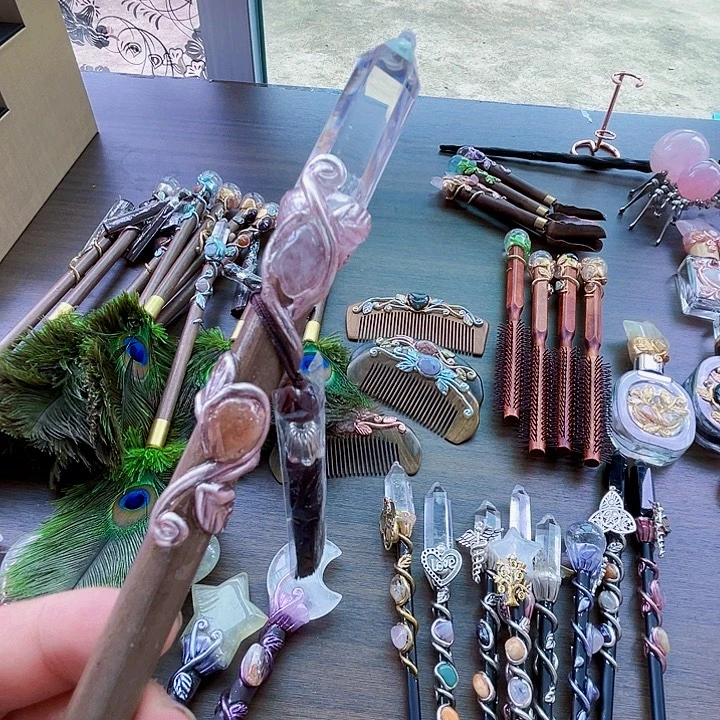 ****兔珠宝半成品水晶未镶嵌水晶