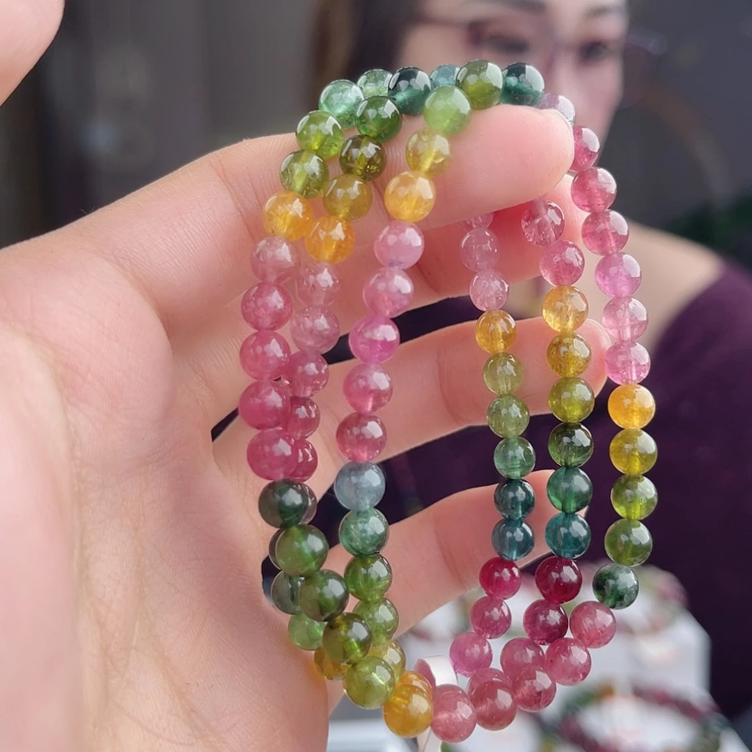 未镶嵌碧玺 5mm碧玺