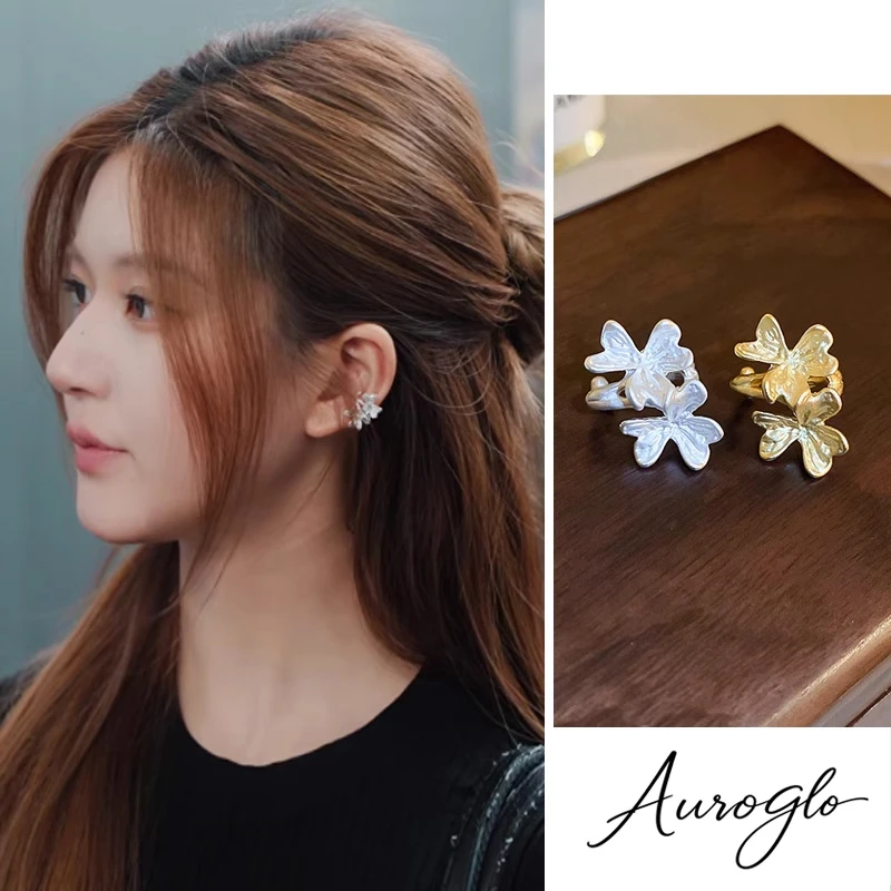 合金无非金属耳饰 许我耀眼许妍赵露思同款耳环银针花卉耳饰耳钉