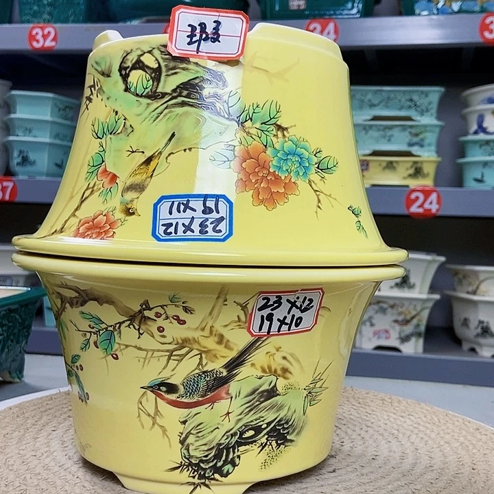 紫砂花瓶紫砂花盆