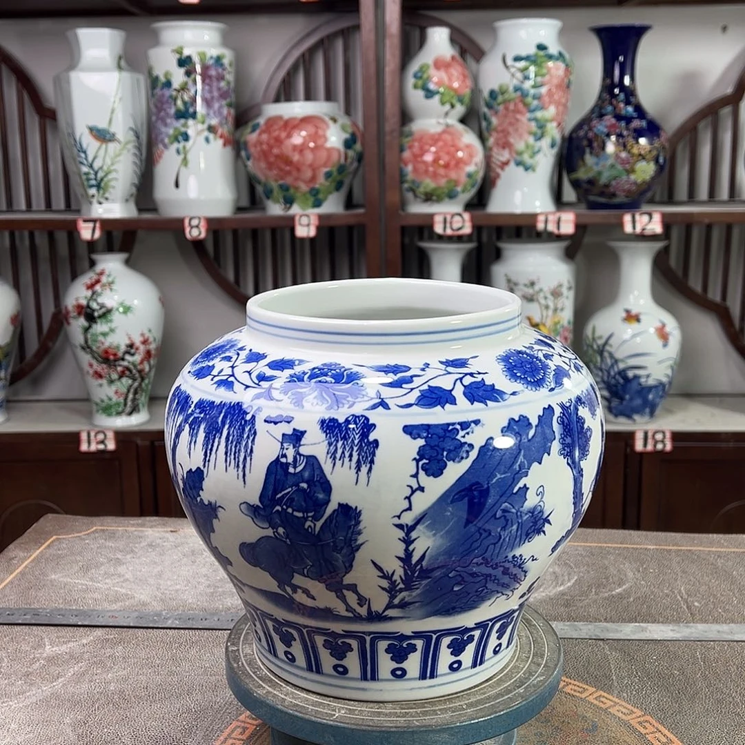 摆件陶景德镇陶瓷鬼谷