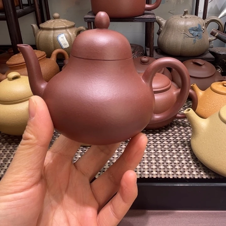 紫砂茶壶孤品底槽清思婷150cc