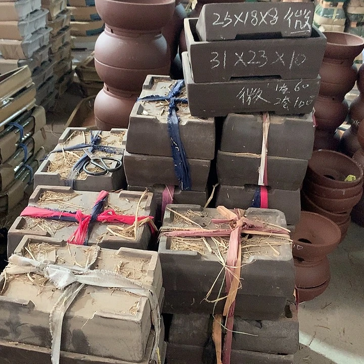 紫砂花盆    紫砂微瑕处理老盆