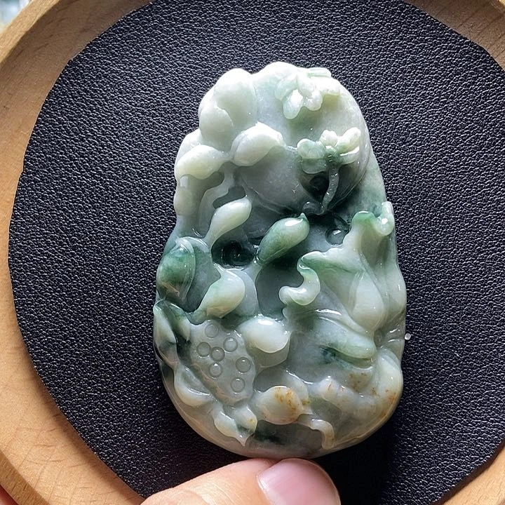 翡翠颈饰未镶嵌缅甸a货