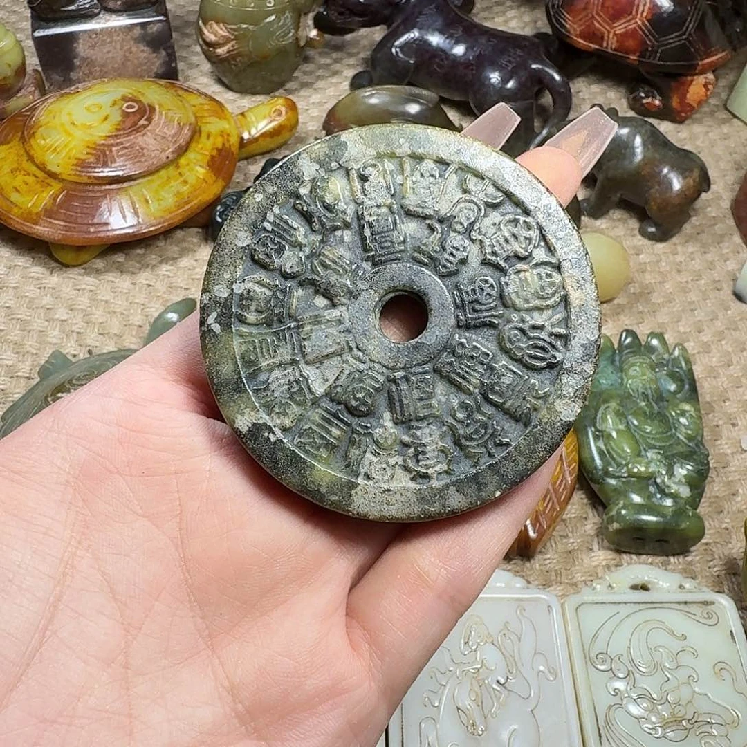 白玉菩提吊坠挂件