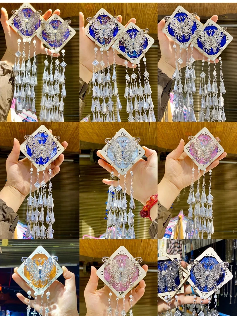 西江千户苗寨侗族特色手工扎染冰箱贴贵州冰箱贴非遗蜡染小礼物