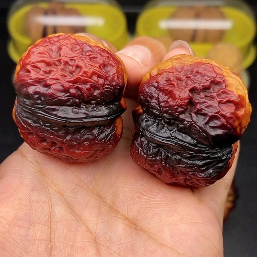 【闪购商品】文玩核桃把件40尺元宝蟾