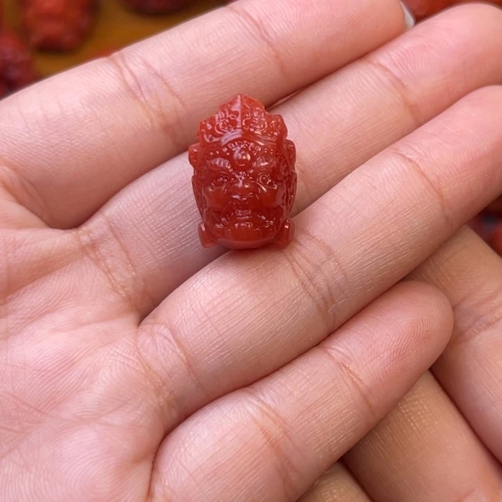 南红玛瑙未镶嵌保山大黑天13尺寸