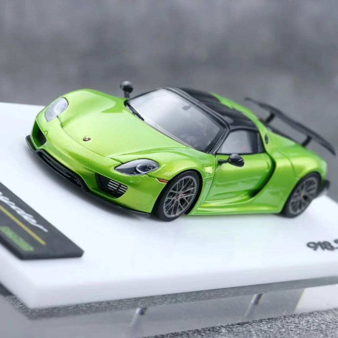 BCP 1:64 保时捷 918 Spyder 多色 树脂汽车模型