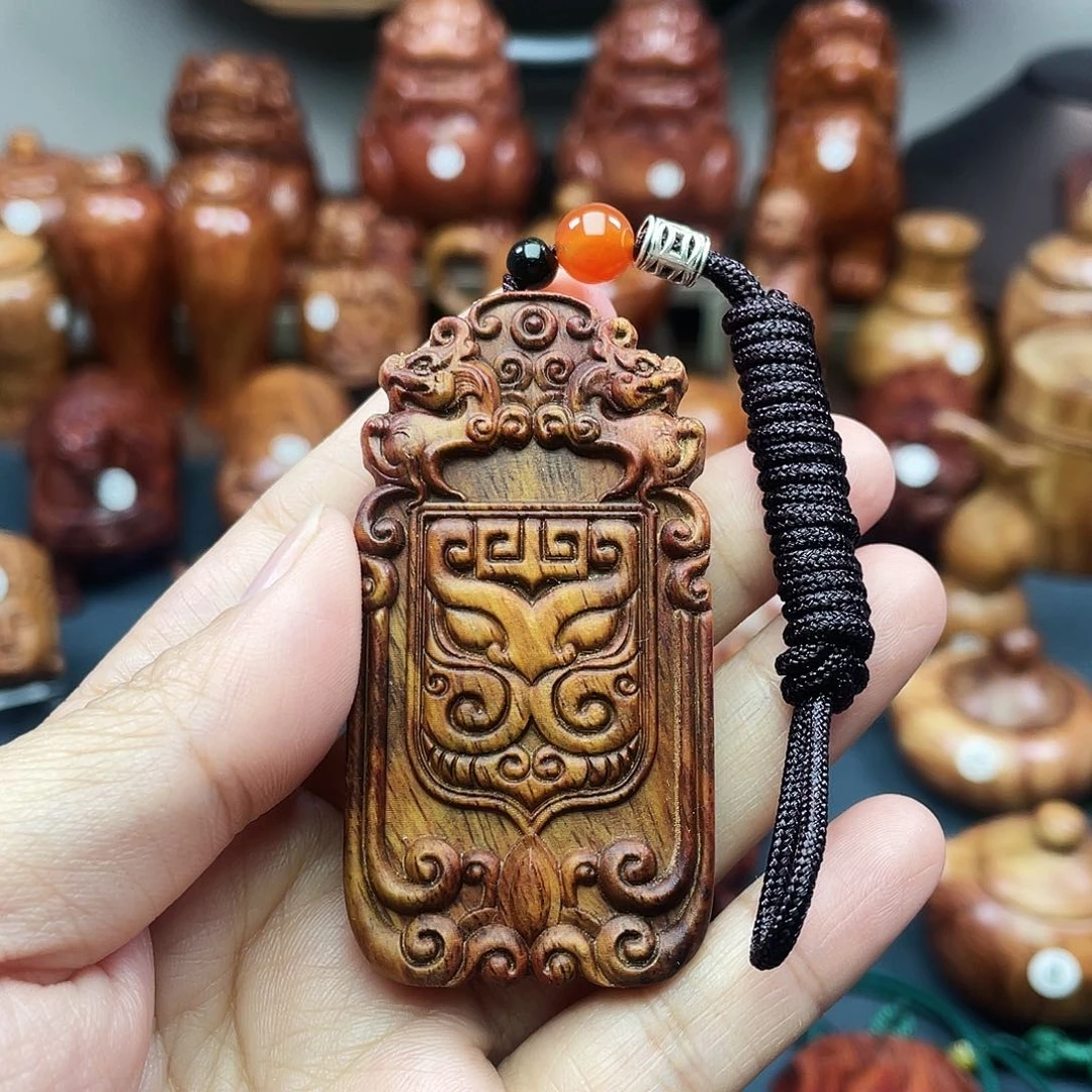 黄花梨/降香黄檀吊坠