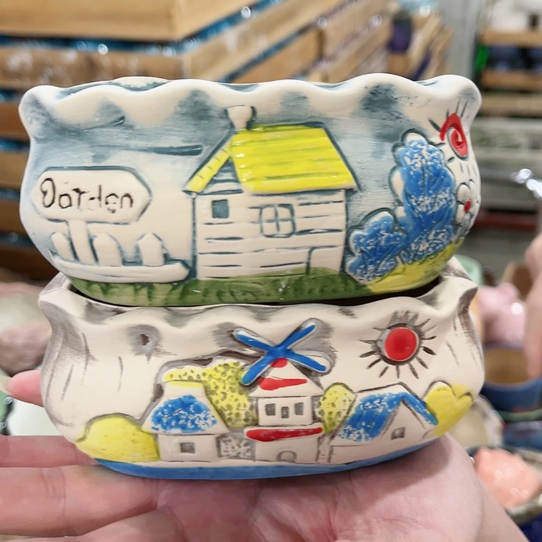 【闪购商品】陶瓷福利品凑满10元发货陶瓷花盆