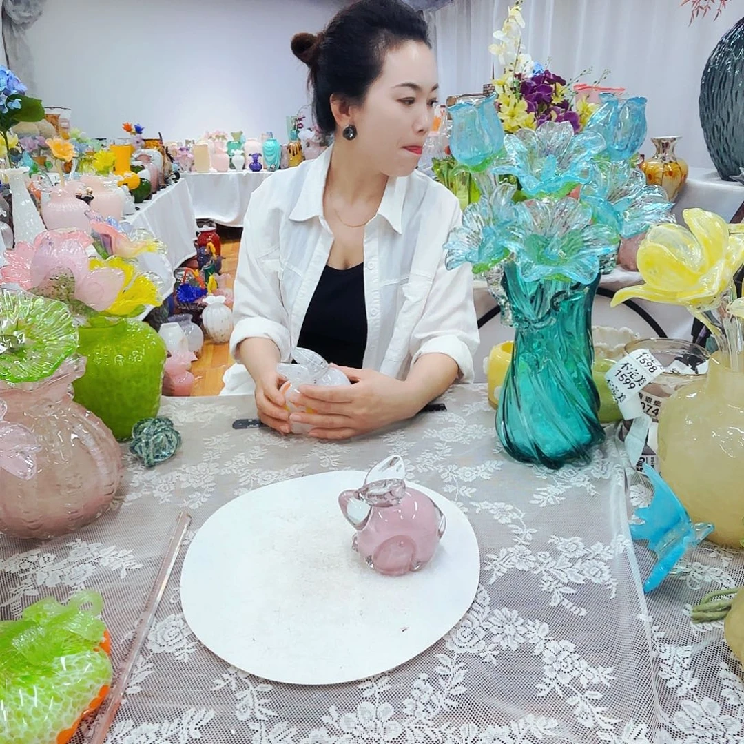 琉璃花瓶花器艺术品