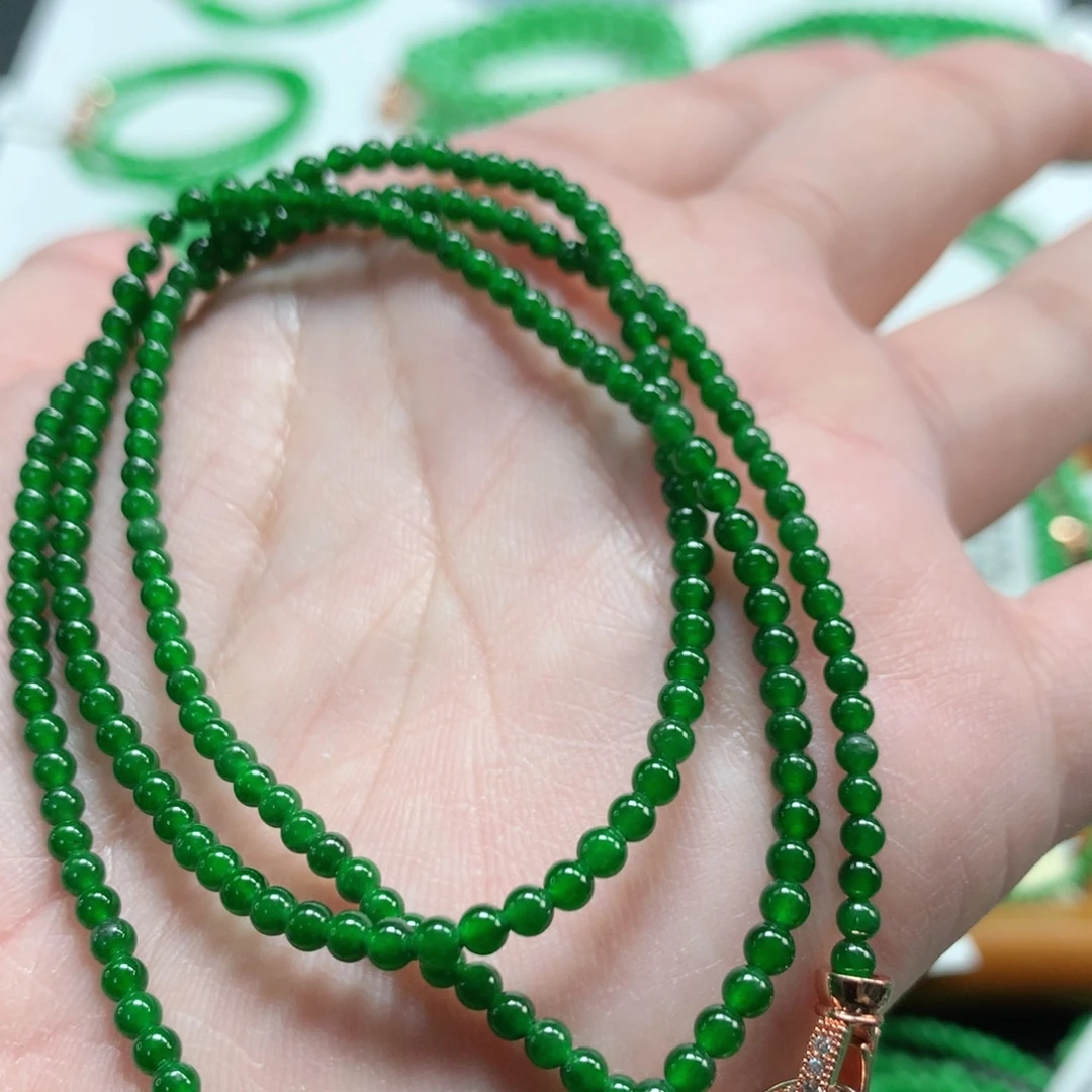 翡翠未镶嵌手链翡翠