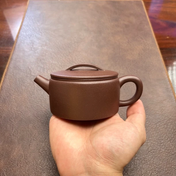 【小佘控品】范华英-汉瓦 紫泥170cc 精工半手 紫砂壶