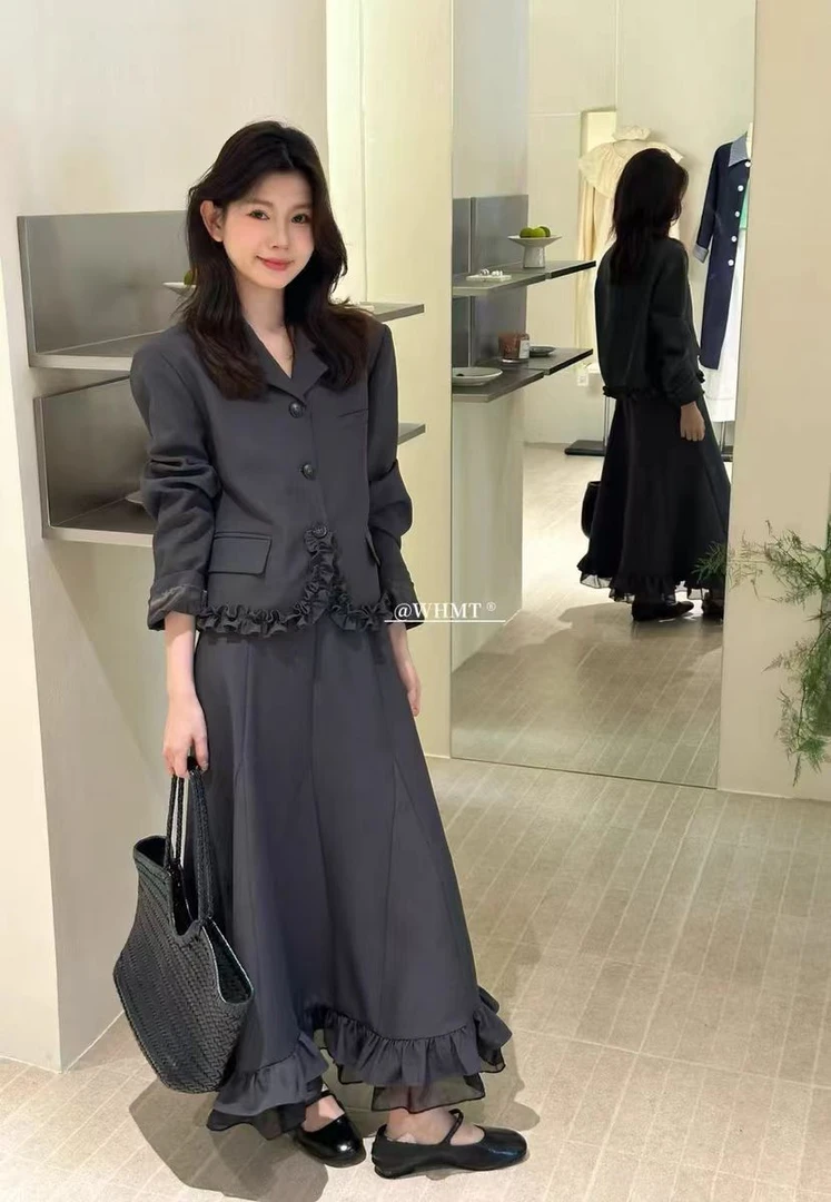 2025春夏韩系百搭时尚套装薄款