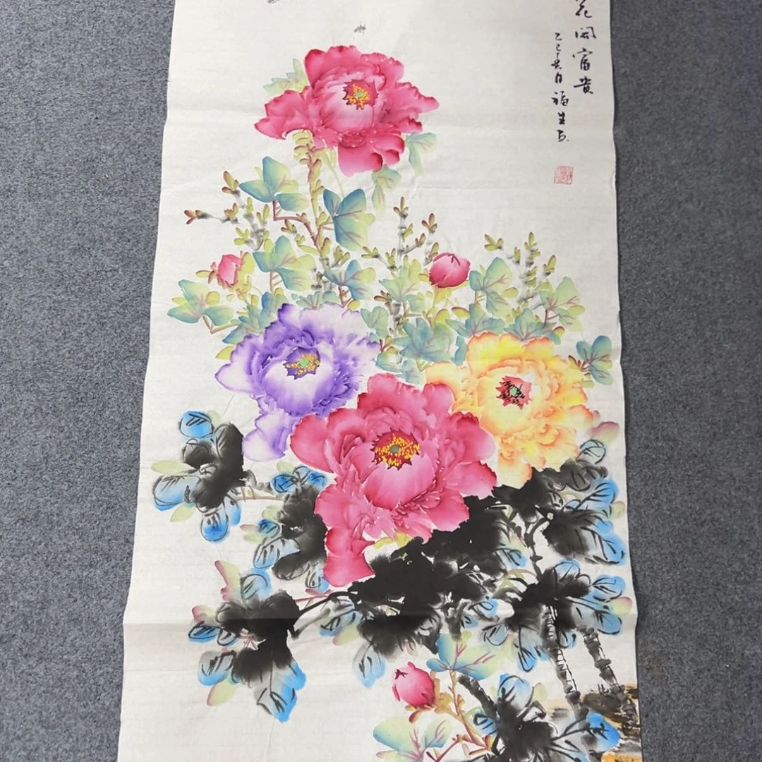 国画国画纯手绘作品欣赏