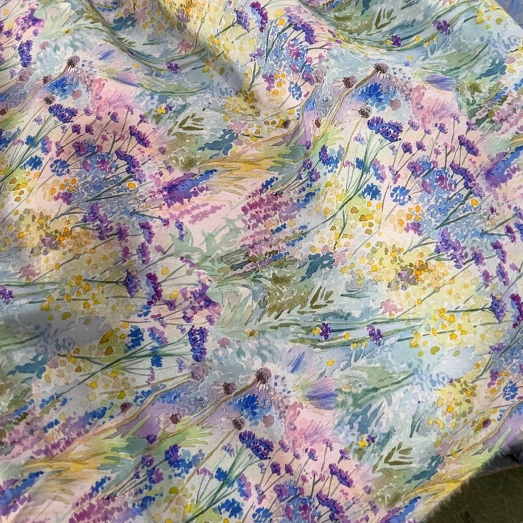 筱***筱棉一米价纯棉50支府绸1.5宽果子D