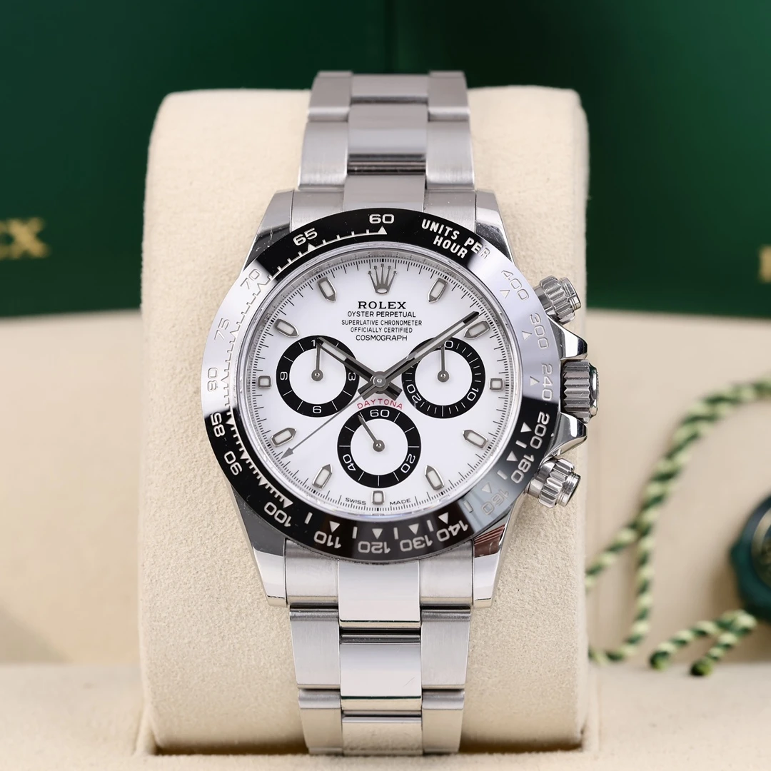 95新 Rolex/劳力士 116500 最火熊猫迪 黑色陶瓷圈 2022年9月保卡
