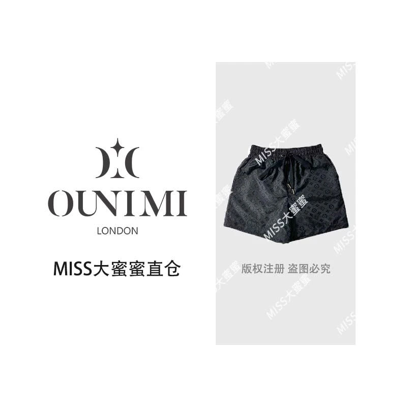 欧倪蜜 OUNIMI 时尚休闲百搭休闲短裤女
