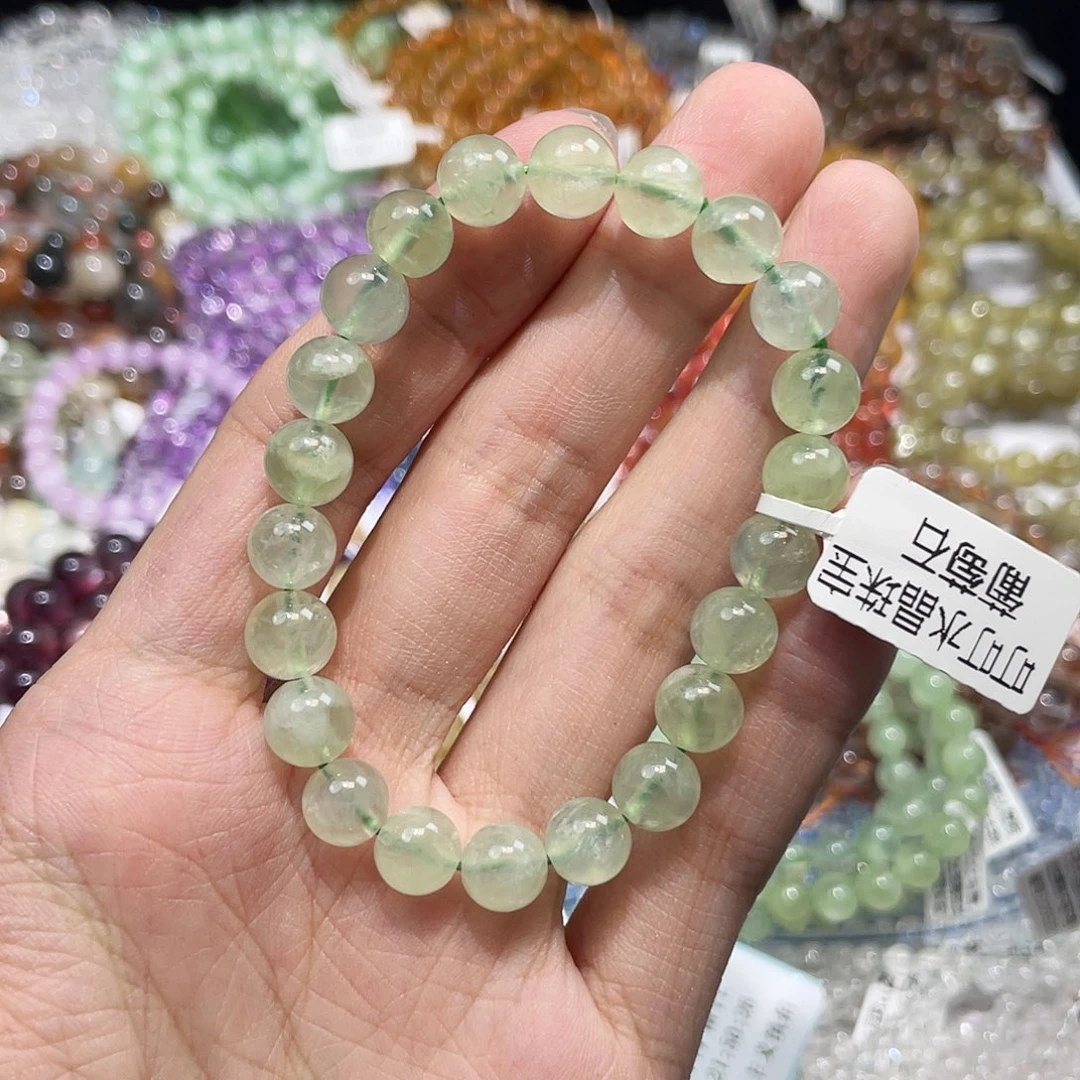 水晶手链未镶嵌葡萄石