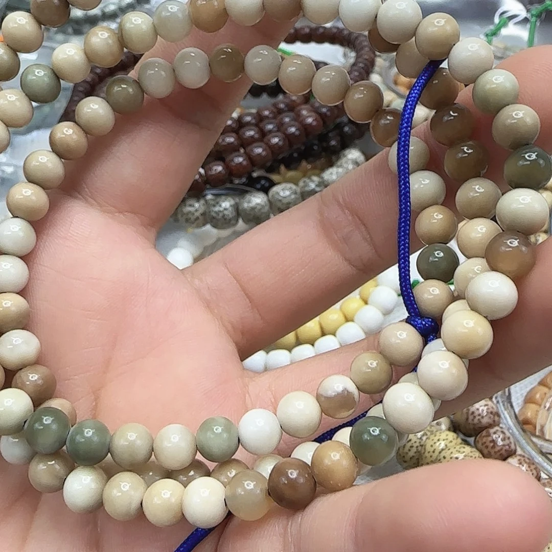 旅***蛙星月菩提手串79傲世多宝菩提7-108龙蛋