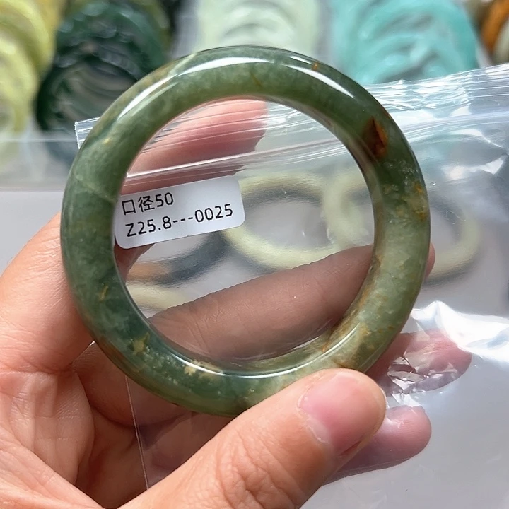 蛇纹石玉合金手镯