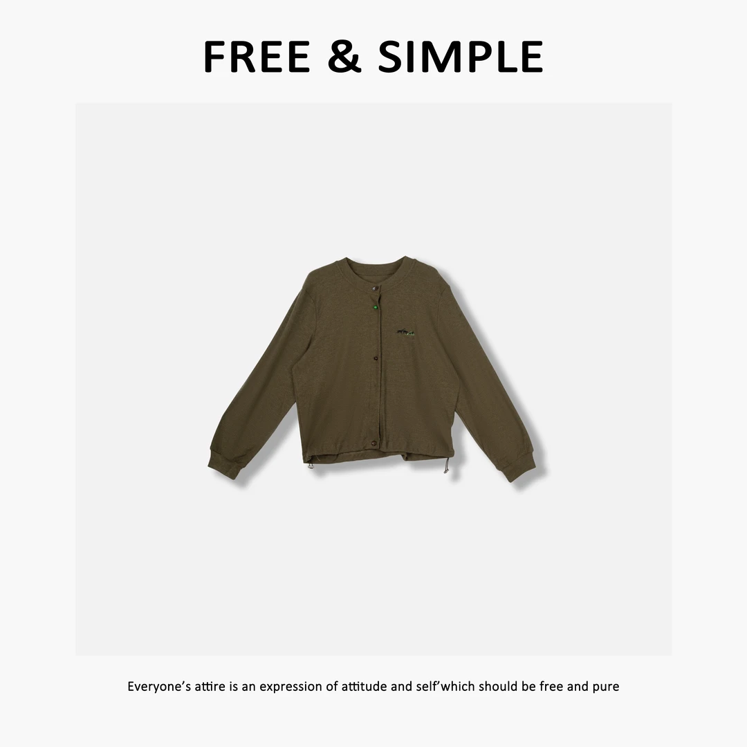 Free&Simple-‘逢春’时尚极简风小众设计款圆领针织衫-961723