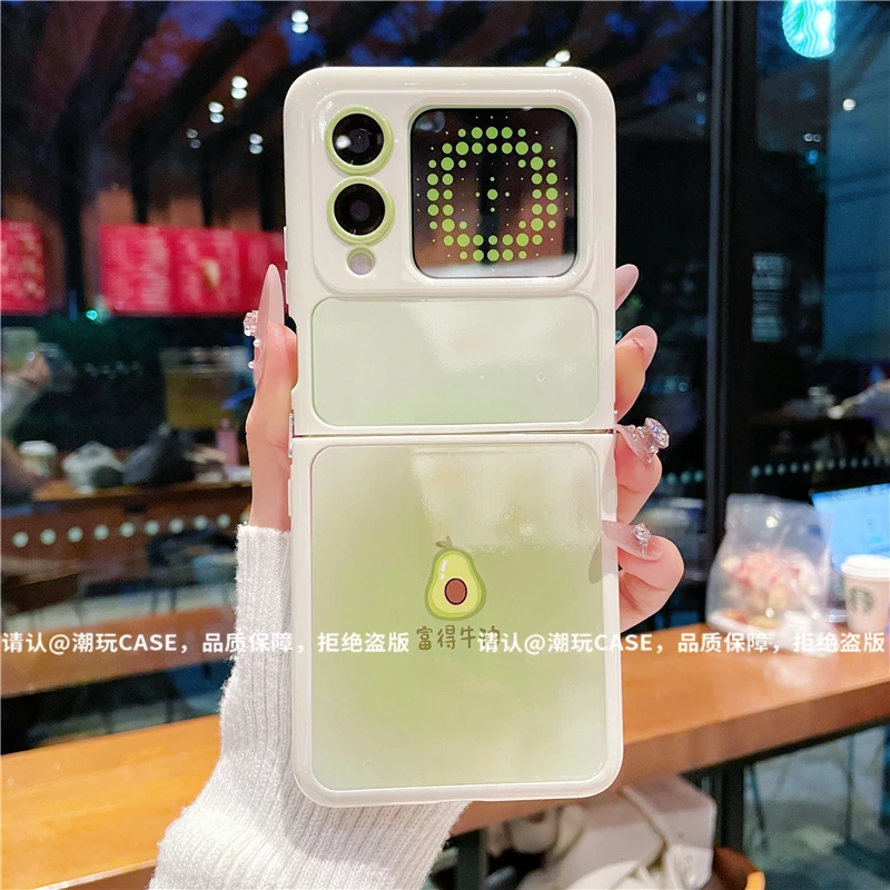 （华为novaflip系列）折叠奶油壳适用华为novaflip手机壳防摔爆款潮