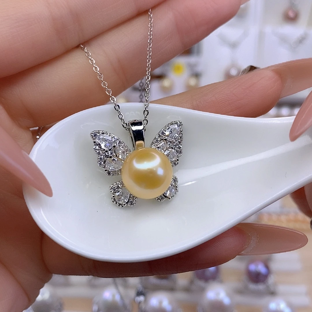 颈饰淡水珍珠合金F