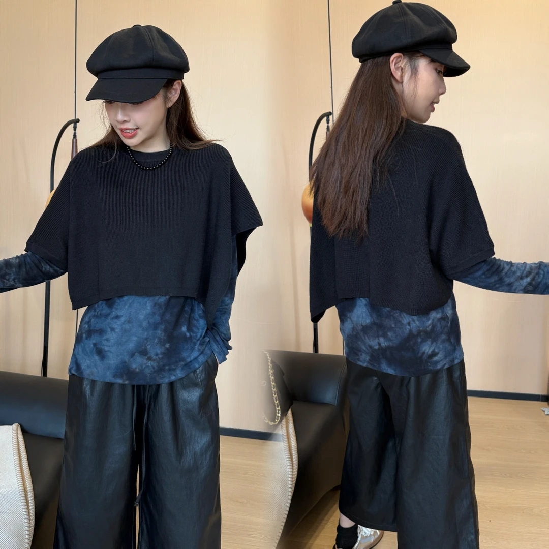 二姐的宝藏小众设计感简约纯色休闲百搭马甲#25281