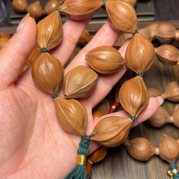 用***3手串/手链橄榄核2.2铁核四花