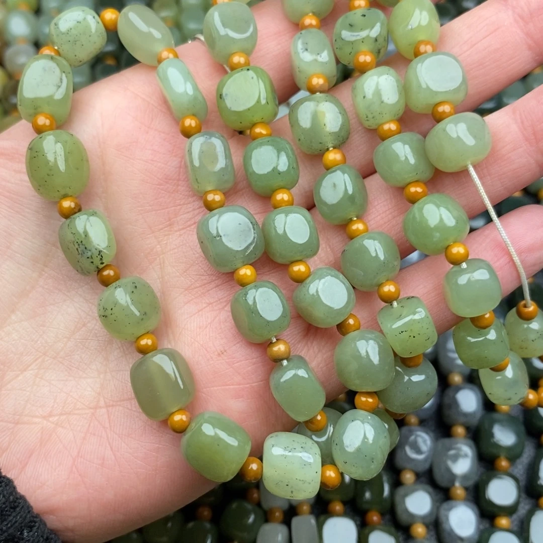 和田玉（糖玉）未镶嵌车挂