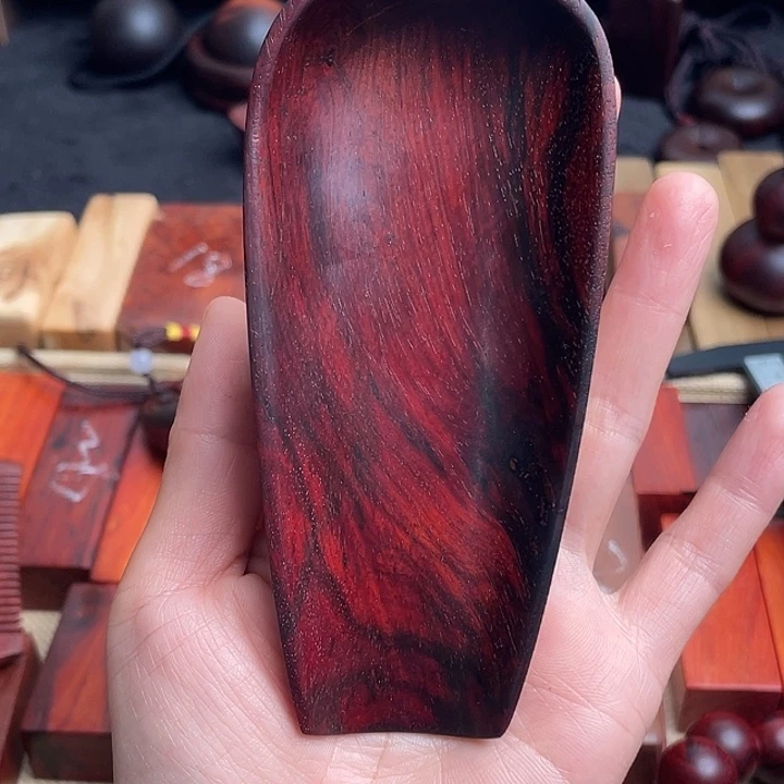 A***s木质类檀香紫檀茶则