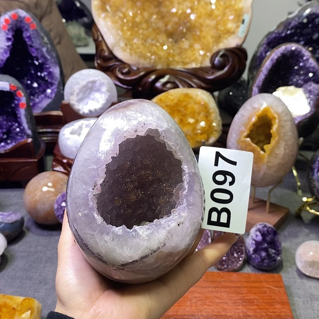 珠宝半成品紫晶未镶嵌